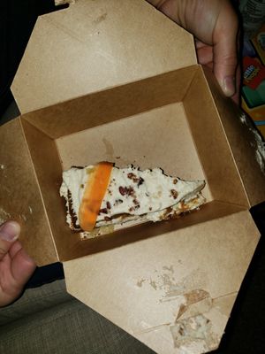 Carrot cake at Veg Cafe in Sacramento