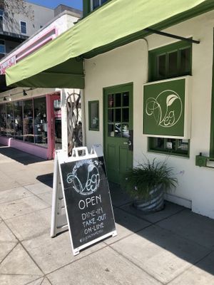Storefront  at Veg Cafe in Sacramento