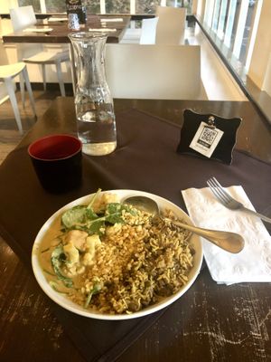 Curry Bowl  at Veg Cafe in Sacramento