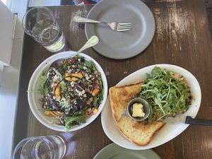   at Veg Cafe in Sacramento