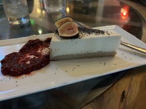 Cheesecake   at Veg Cafe in Sacramento