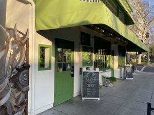 Entrance   at Veg Cafe in Sacramento