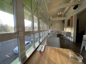 Dining with a vieww  at Veg Cafe in Sacramento