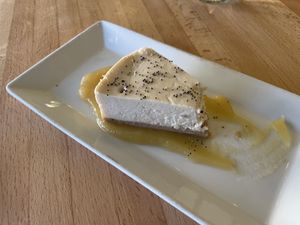 Cheesecakee  at Veg Cafe in Sacramento