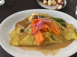   at Veg Cafe in Sacramento