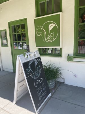   at Veg Cafe in Sacramento