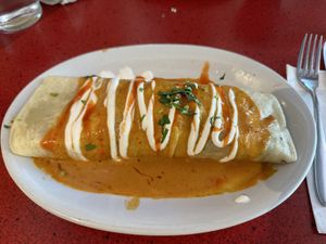   at Veg Cafe in Sacramento