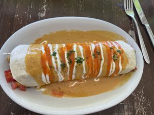 Burrito  at Veg Cafe in Sacramento