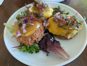 Latkes at Veg Cafe in Sacramento