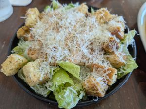 Caesar salad at Veg Cafe in Sacramento