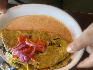 Crepe  at Veg Cafe in Sacramento