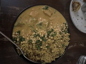 Curry bowl so deliciouss  at Veg Cafe in Sacramento