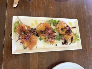 Beet lox - wow!   at Veg Cafe in Sacramento