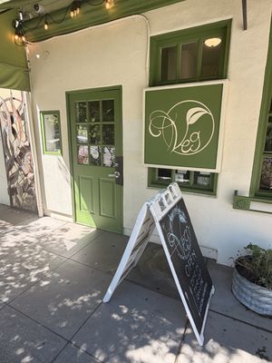   at Veg Cafe in Sacramento