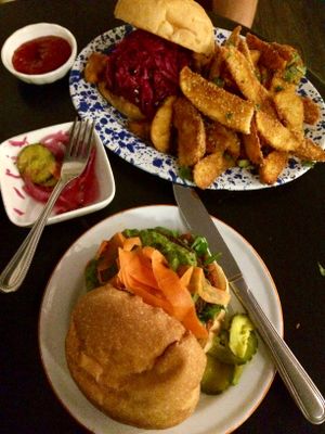 dinner for two at Veg Cafe in Sacramento