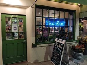 Front entrance at Thai Basil Restaurant in Sacramento