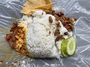 nasi lamak  at Loving Heart - Delight Vege Hut in Cheras