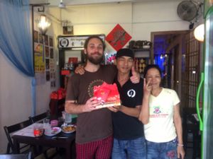 new year present! at Zen Vegetarian Food Store in Johor Bahru