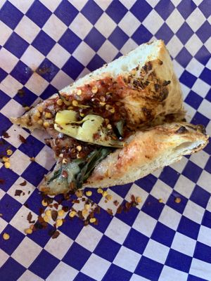 Crispy but not burnt  at Pizza Classics in San Antonio