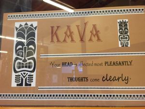 kava at Oasis in Carr Mill in Carrboro