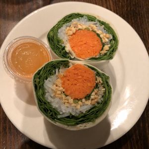 Vietnamese Tea Roll  at Fresh Side in Amherst