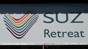 signage at SUZ Retreat in Koh Phangan