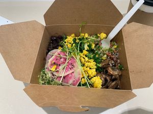 Breakfast bowl   at Kupfert & Kim - Brookfield Place in Toronto