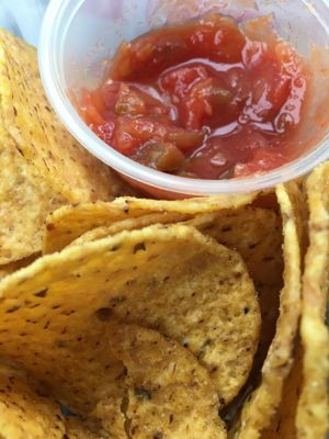Chips and salsa  at Vegaritos in Washington