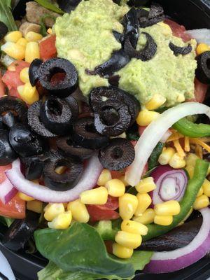 Burrito bowl- vegan, like all items!! at Vegaritos in Washington