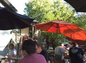 patio at Umami in Madison