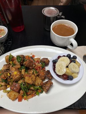   at Brenda's French Soul Food in San Francisco