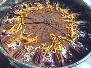 Chocolate -Orange with hint of hazelnut at VegeFreque   in Koh Phangan