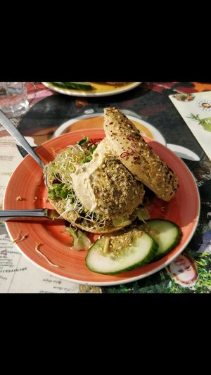 awesome prana bagel at Bagels & Beans - Schouwburgplein in Rotterdam