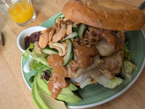 Bali Bagel at Bagels & Beans - Schouwburgplein in Rotterdam