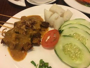 Satay at De Loving Heart in 