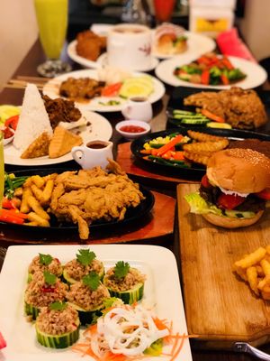 All the dishes we tried. Not the best experience :( at De Loving Heart in 