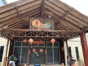 Entrance  #Veganuary at Vege Restoran 素食館 in Batam