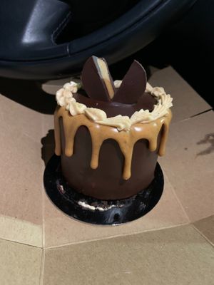 PB Tandy cake  at Vegan Treats Bakery in Bethlehem