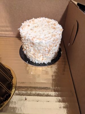 Coconut Custard at Vegan Treats Bakery in Bethlehem