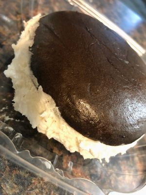 Whopper pie at Vegan Treats Bakery in Bethlehem