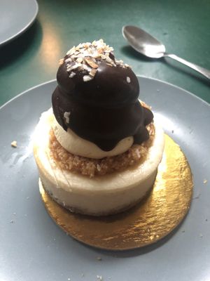 Don’t remember what it is but it’s fantastic  at Vegan Treats Bakery in Bethlehem