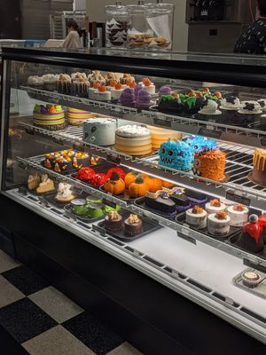 October selection at Vegan Treats Bakery in Bethlehem