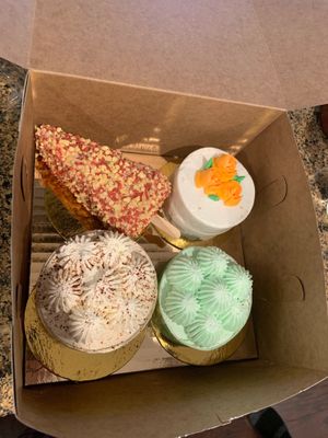 The strawberry cheesecake with the crunchies was out of this world  at Vegan Treats Bakery in Bethlehem