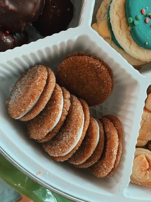 ginger snaps at Vegan Treats Bakery in Bethlehem