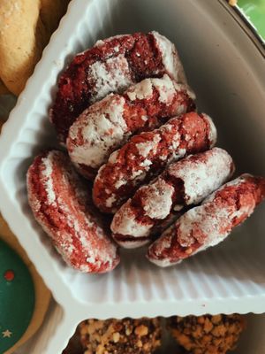 red velvet  at Vegan Treats Bakery in Bethlehem