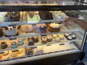 Display  at Vegan Treats Bakery in Bethlehem