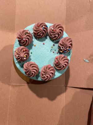 Confetti cake   at Vegan Treats Bakery in Bethlehem