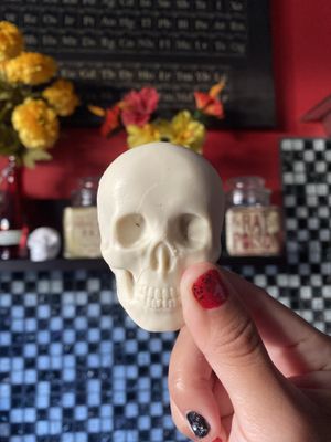 Jumbo Vegan White Chocolate Marshmallow PB Dream 💀  at Vegan Treats Bakery in Bethlehem