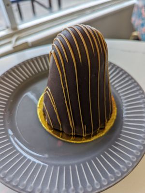 Peanut butter bomb at Vegan Treats Bakery in Bethlehem