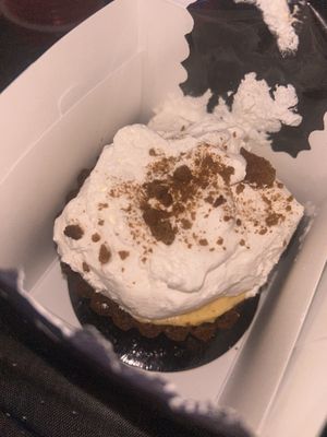 Pumpkin mousse pie  at Vegan Treats Bakery in Bethlehem